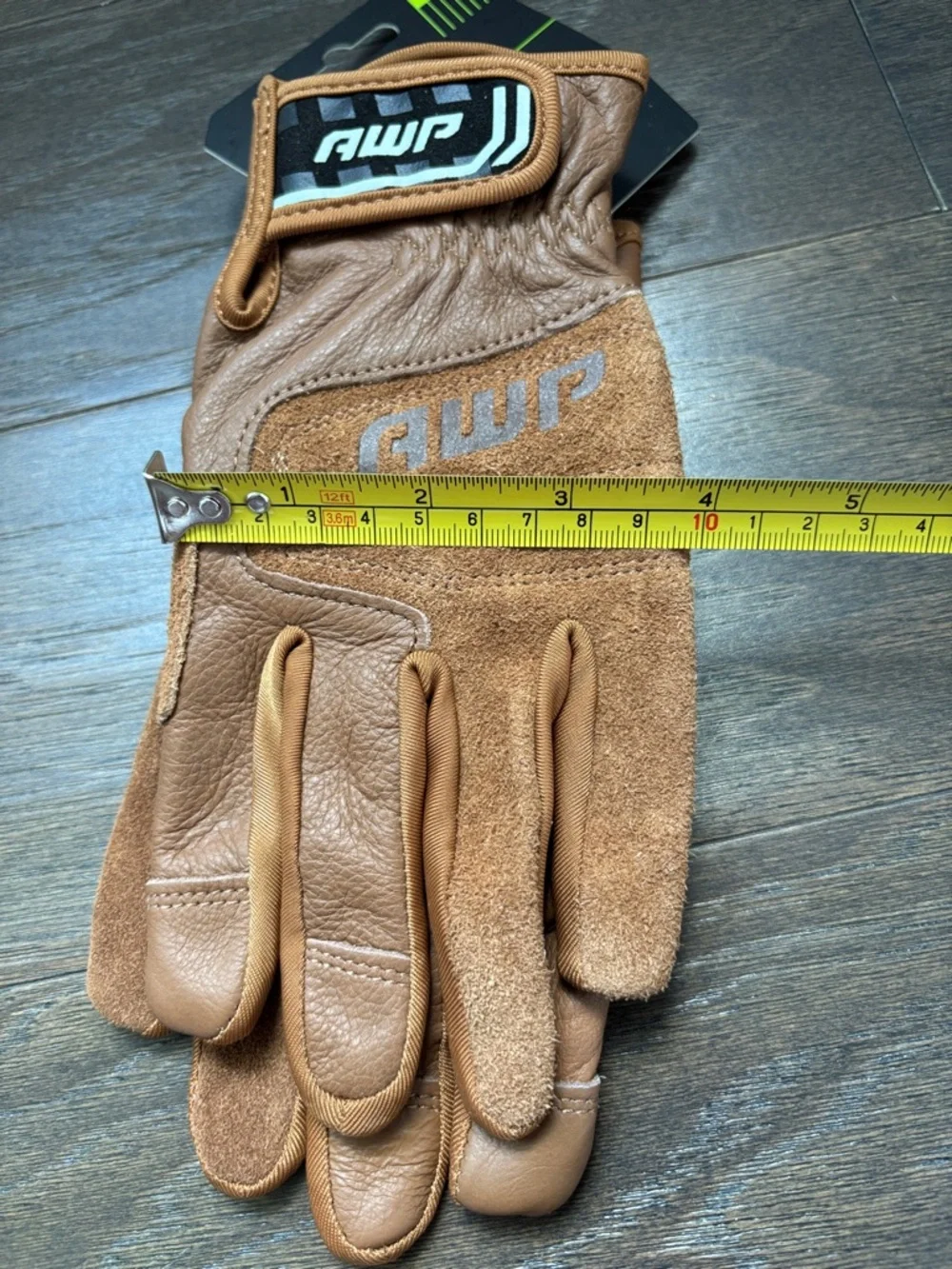 AWP High Performance Cowhide Leather,Velcro wrist ,work gloves